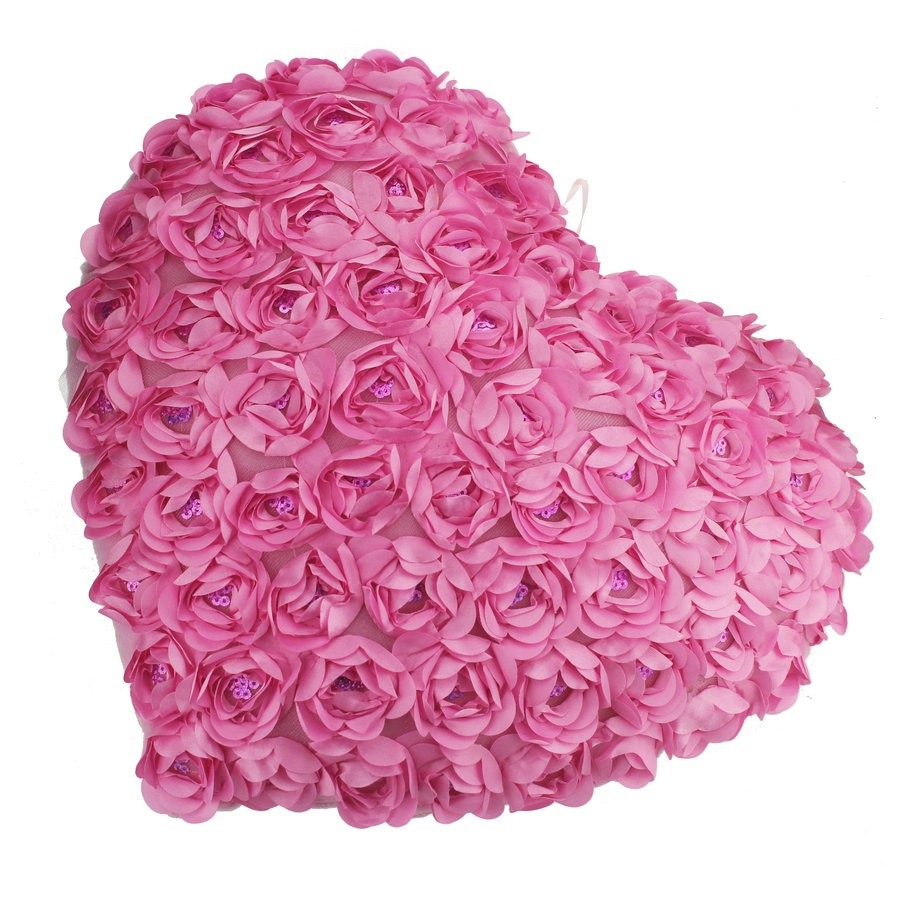 Love Rose Heart pillow sofa seat cushion decoration romantic gift